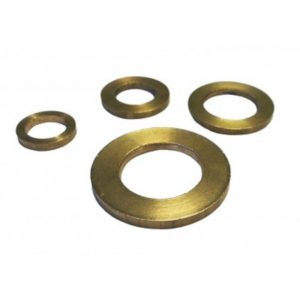 Arandela pernio 18x10 5x2mm laton unidad Ebro