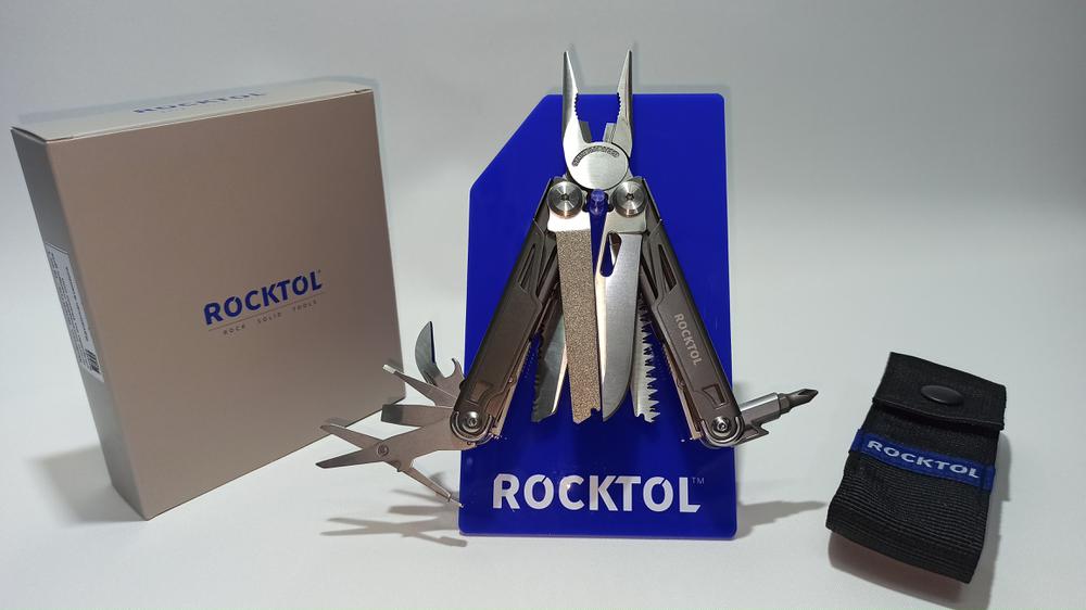 Multiherramienta 19 en 1 Inox 7Cr17 SK02VG Rocktol