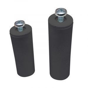 Tope persiana 40mm M6 gris Micel